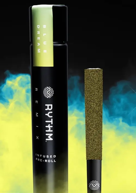 Photograph of product: Rythm REMIX Infused Blue Dream (S) Pre-Roll - 1105