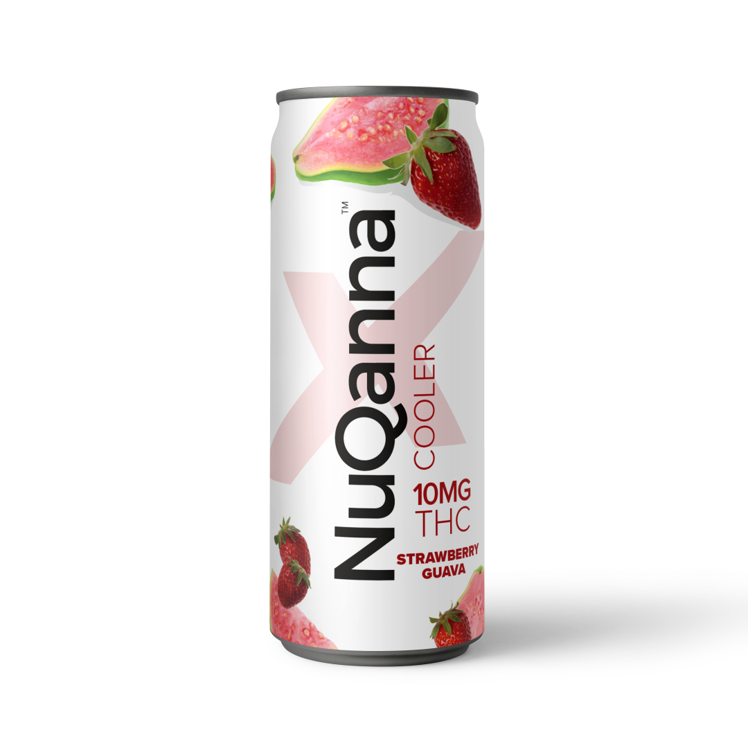 Photograph of product: Nu Qanna X 10mg TH-oui Cooler - Strawberry Guava