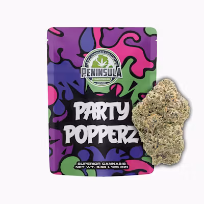 Photograph of product: Party Poppers | 3.5G Bag