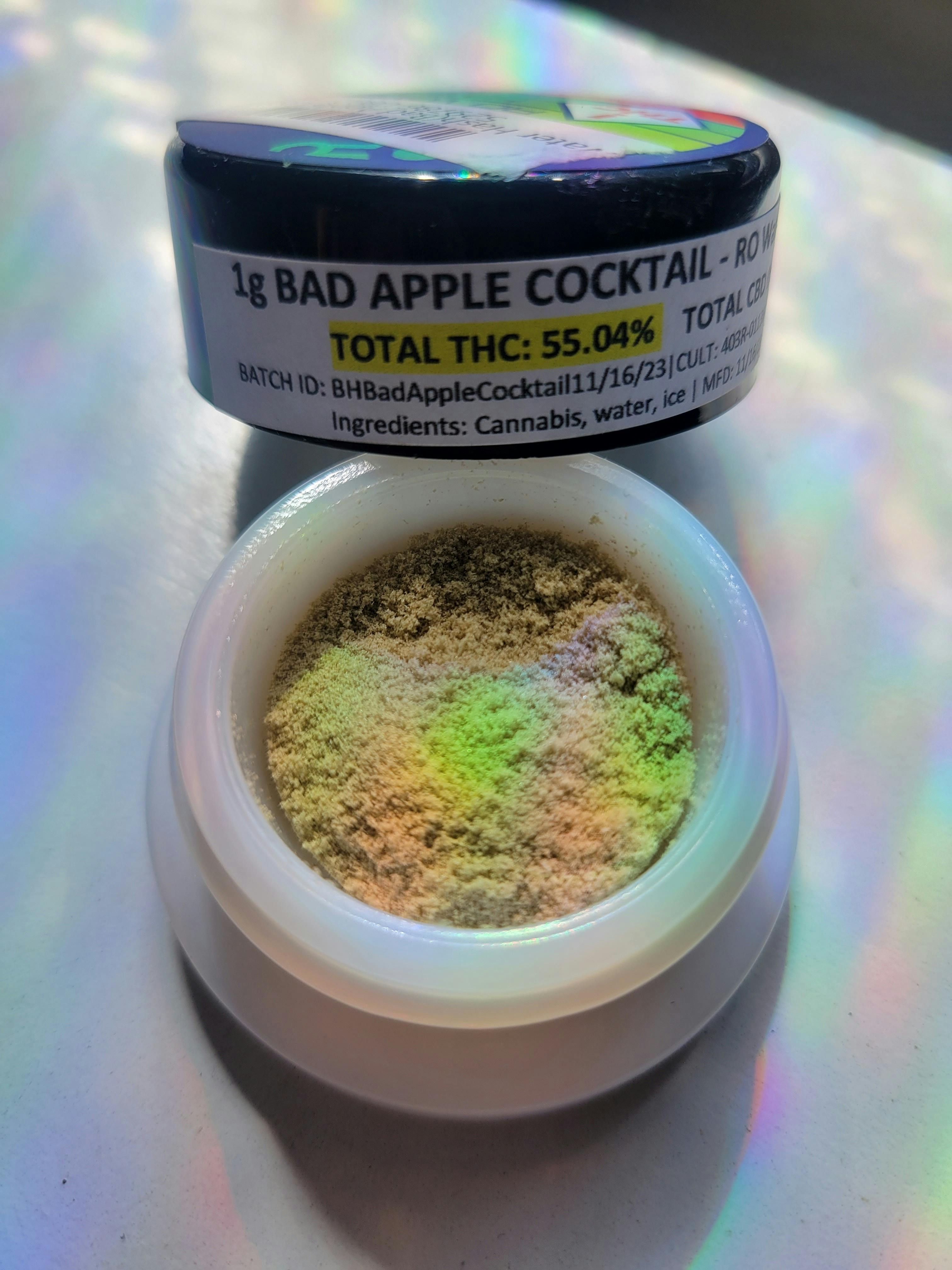 Photograph of product: Water au chocolat 1g - Bad Apple Cocktail