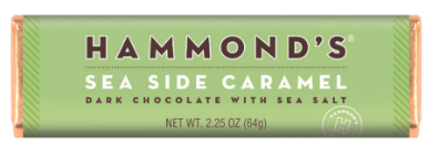 Photograph of product: HAMMONDS SEA SIDE CARAMEL MILK CHOCOLATE BAR