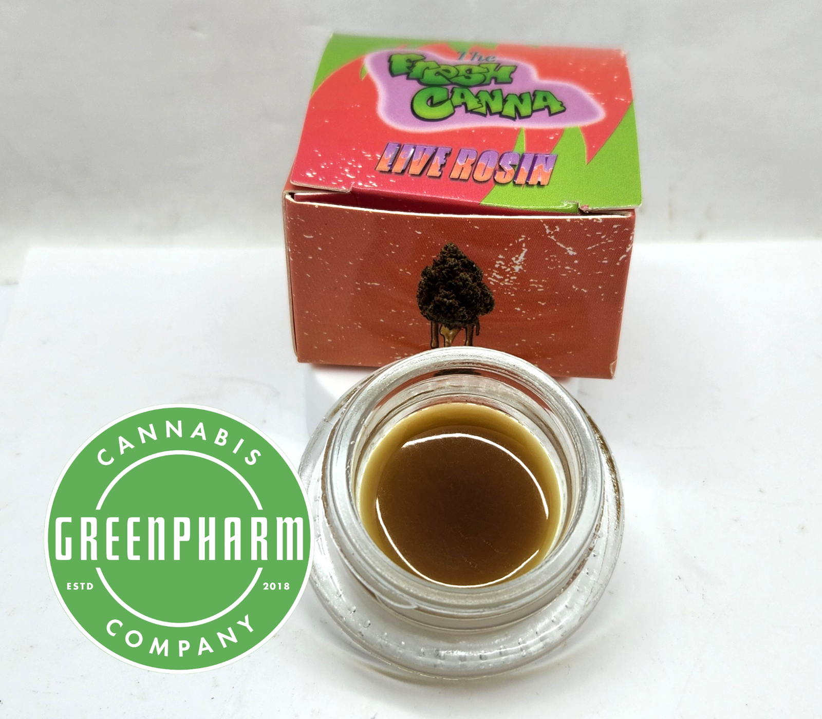 Photograph of product: Concentrate | Fresh Canna | Northern Lights LIve Rosin