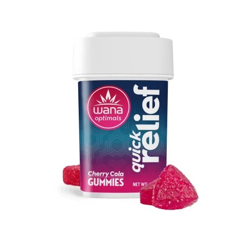 Photograph of product: QUICK RELIEF-50MG CBC, 50MG CBG, 50MG THC