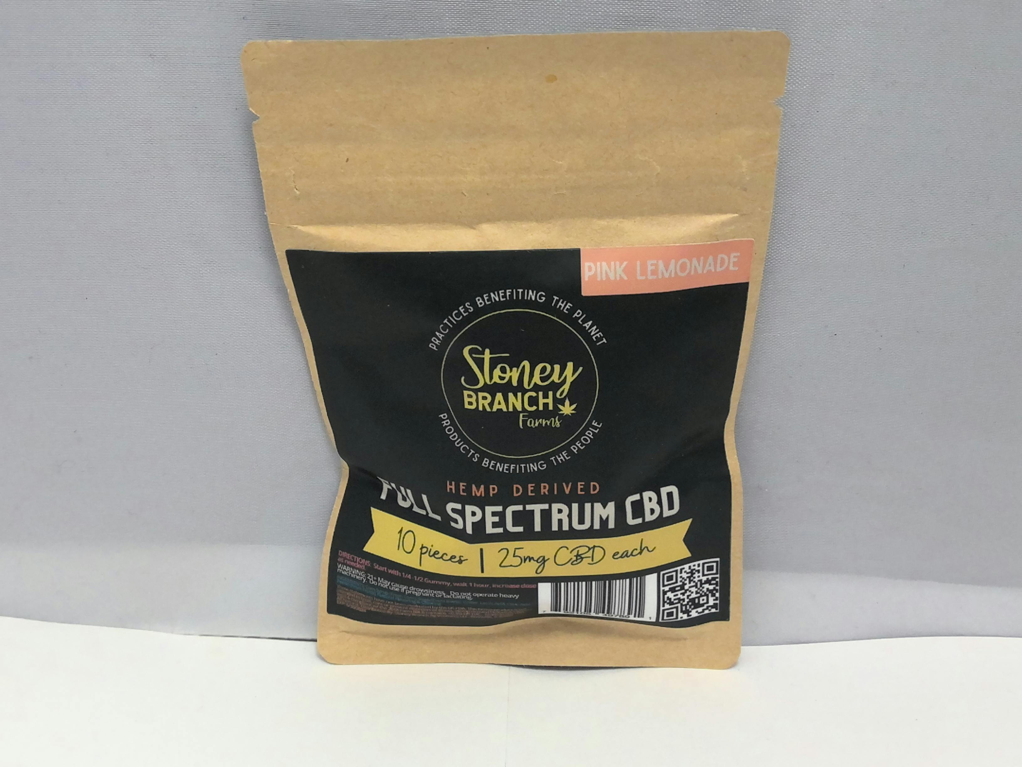 Photograph of product: CBD Gummies 25mg Pink Lemonade