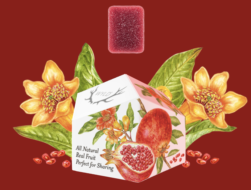 Photograph of product: Pomegranate (H) (1:1) - 100mg