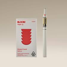 Photograph of product: Bloom Green Crack 1g Vape Cart