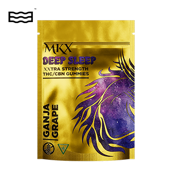 Photograph of product: MKX | 200mg Deep Sleep Gummies | Canna Mango