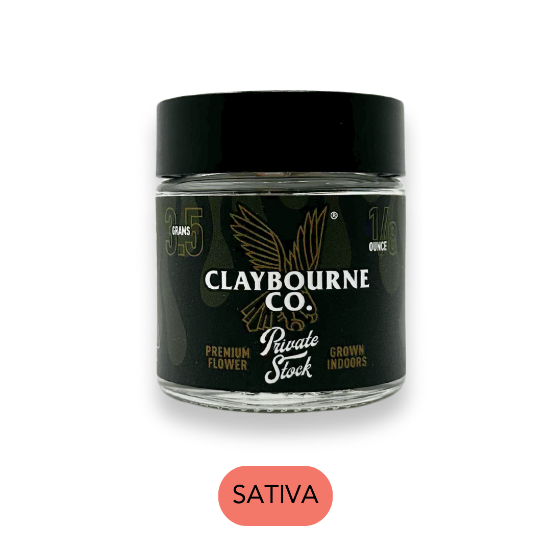 Photograph of product: Claybourne - Mango Haze - Flower - 3.5g
