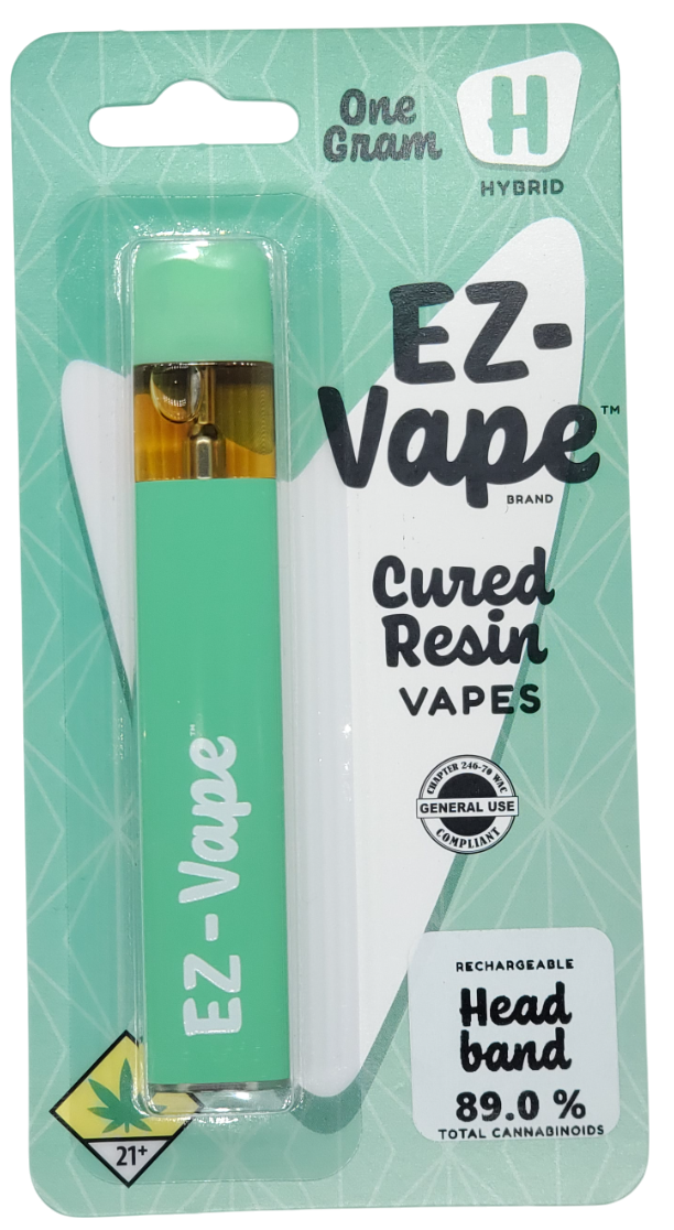 Photograph of product: EZ VAPE Headband Disp 1g
