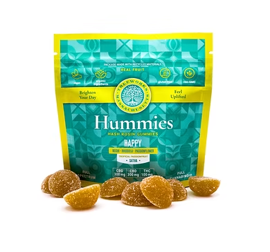 Photograph of product: Happy Tropical Passionfruit (S) 3:1:1 CBD:CBG:TH-oui - Hummies (100mg)