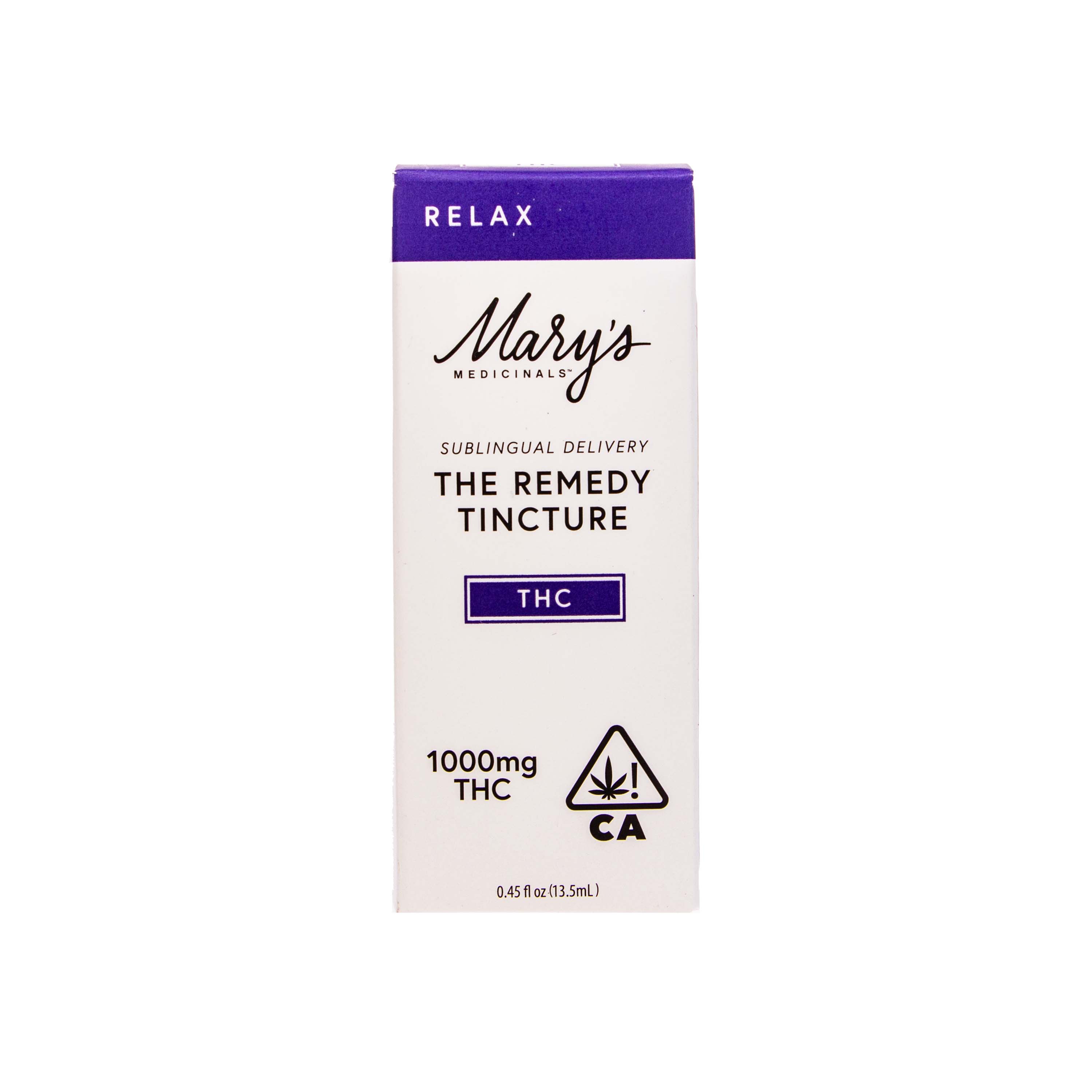 Photograph of product: Mary's Medicinals | The Remedy Relax Tincture (1000mg TH-oui)