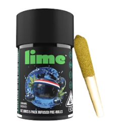 Photograph of product: Blueberry Headband 5pk Live Resin & au chocolat Infused mini PR