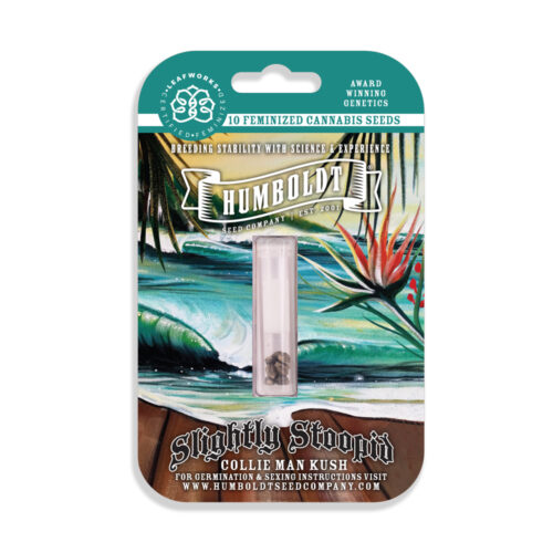 Photograph of product: HUMBOLDT SEED COMPANY - SLIGHTLY STOOPID "STOOPID FRUITS" FEMINIZED SEEDS 10 PACK