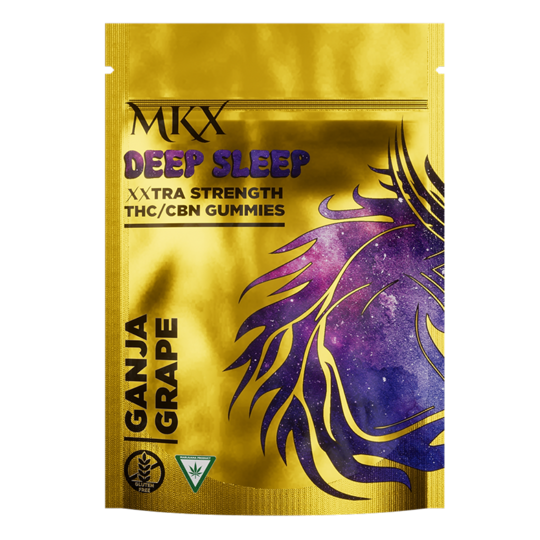 Photograph of product: Ganja Grape Deep Sleep Gummies | 4:1 THC:CBN | 200mg