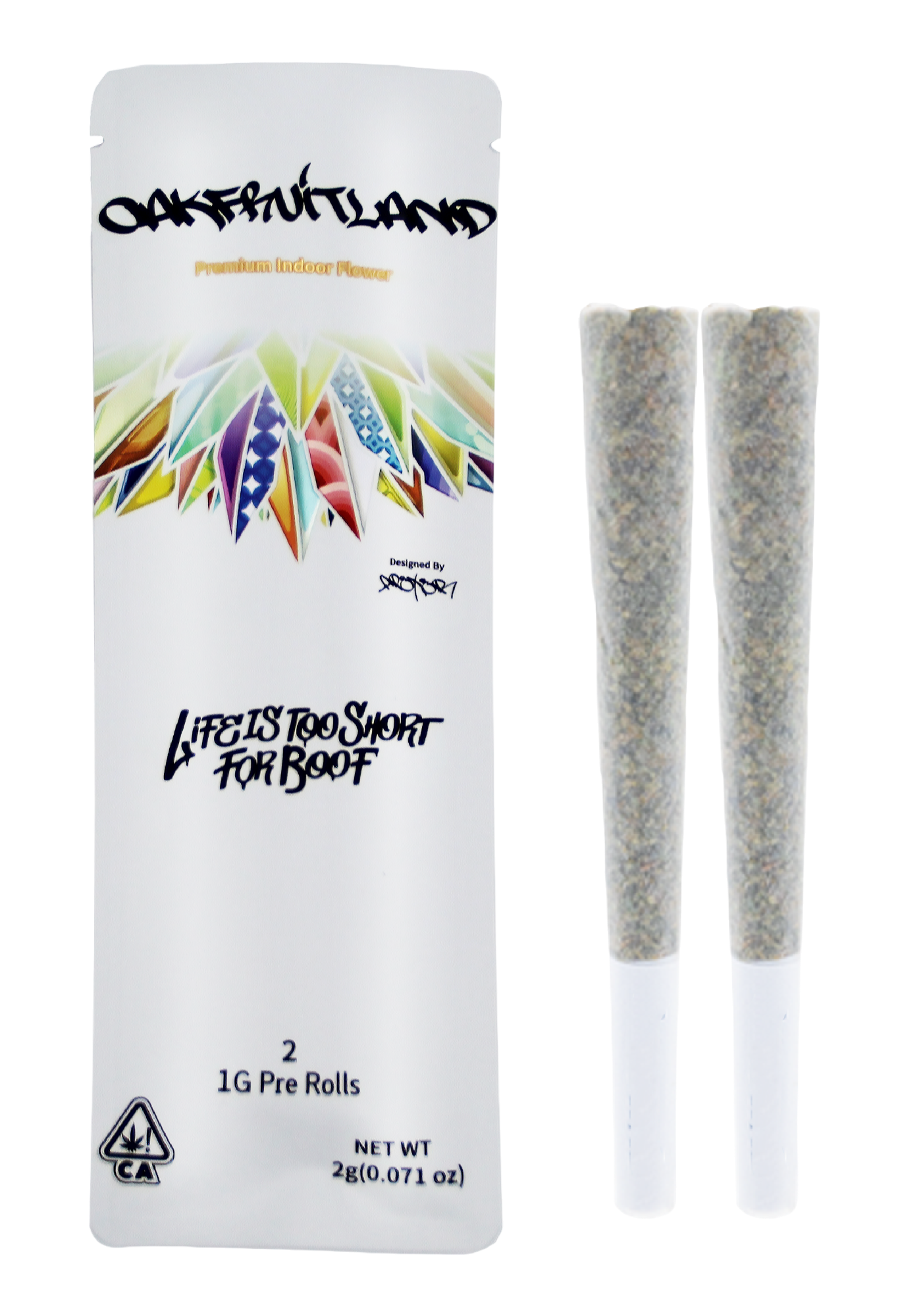 Photograph of product: ORANGE CREAMSICLE 2G 2 PACK PREROLLS