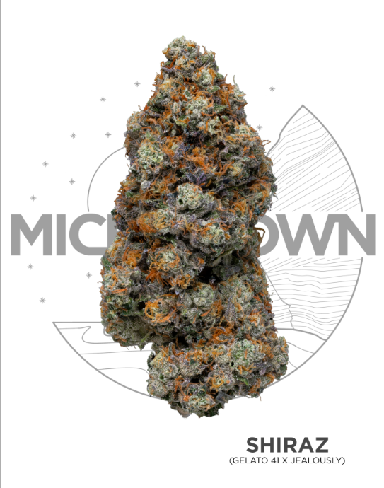 Photograph of product: Shiraz Prepackaged by Michigrown - 3.5g