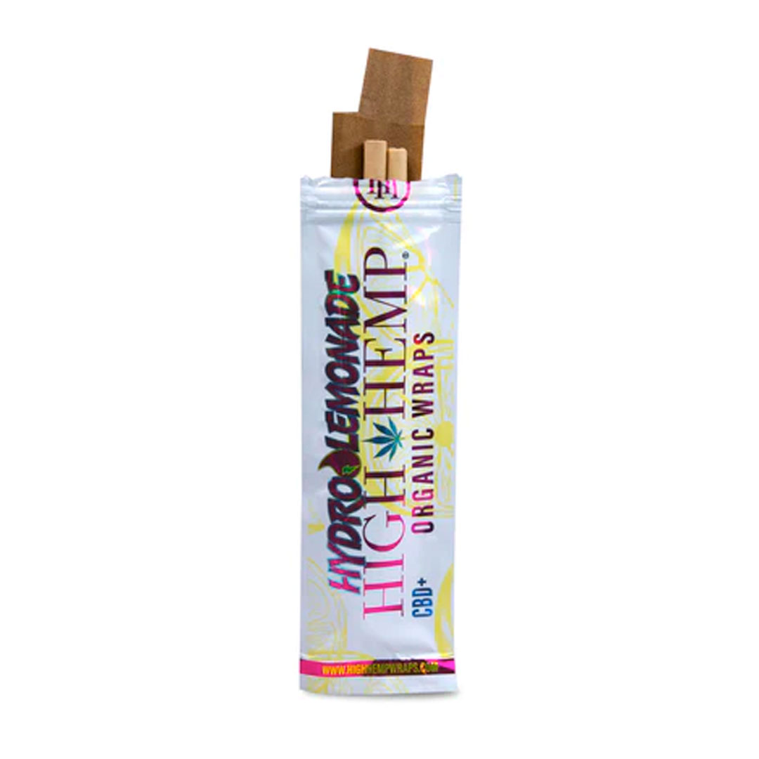 Photograph of product: High Hemp | Wraps | Hydro Lemonade