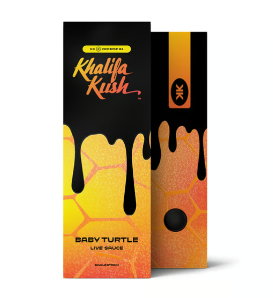 Photograph of product: Baby Turtle Cured Resin Oil Cartridge 1g