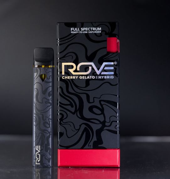 Photograph of product: Cherry Gelato Melted Diamond Live Resin Vaporizer - Ready-To-Use Battery & Pod (1g)