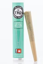 Photograph of product: TKO Reserve Lemon Cherry Gelato Single Pre-Roll 1g