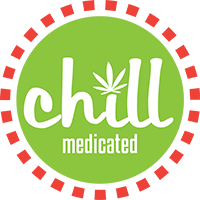 Photograph of product: CHILL MEDICATED | SYRUP | 100MG | BLUE RAZZ