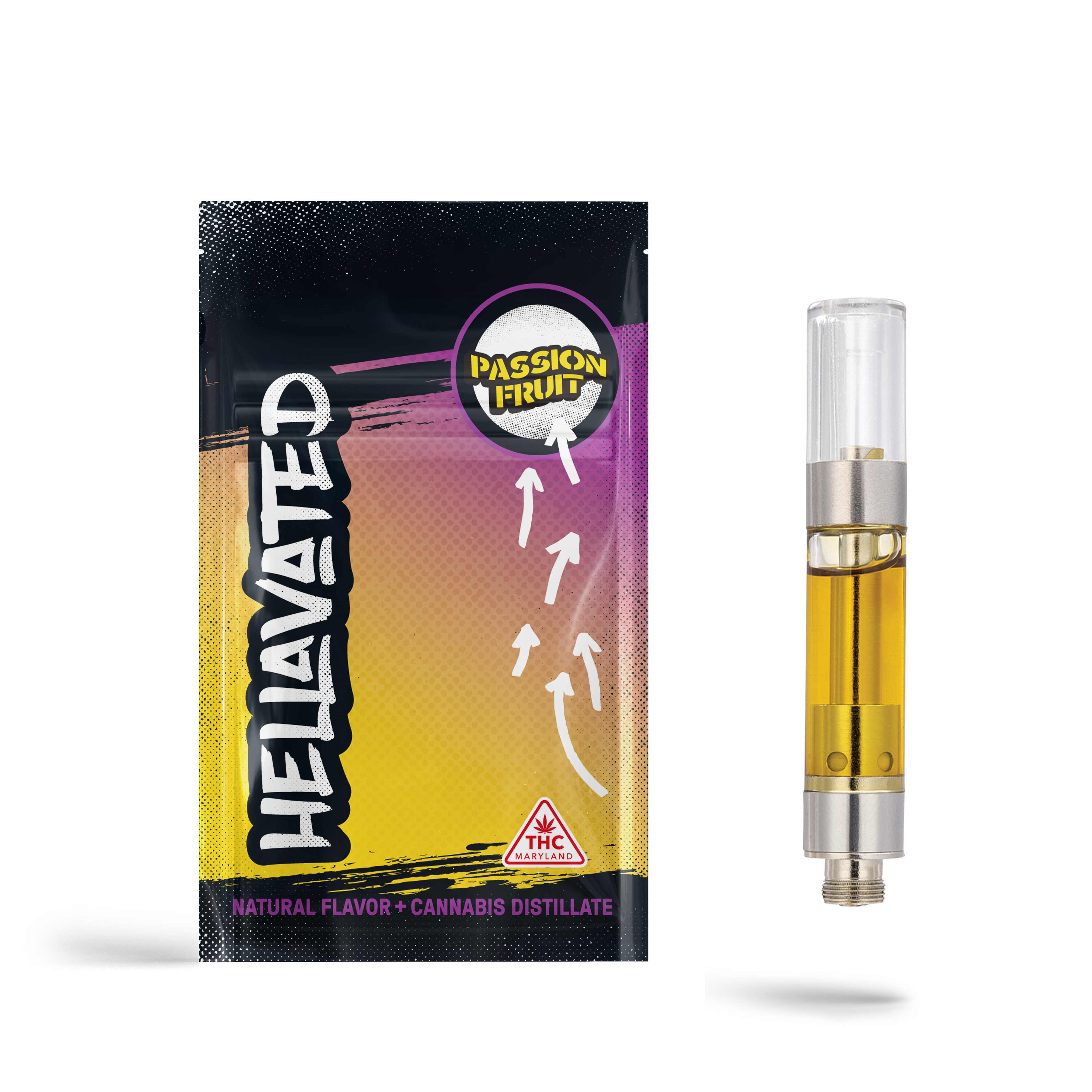 Photograph of Product: Passion Fruit Distillate Cartridge 1g