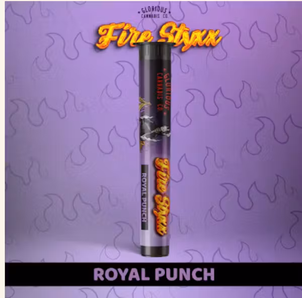 Photograph of product: Infused Pre-roll  Royal Punch