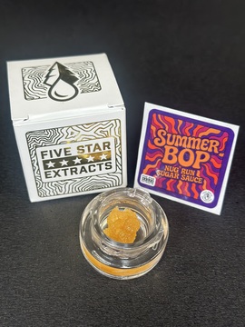 Photograph of product: Summer Bop Nug Run Sugar Sauce | Five Star Extracts | 1g