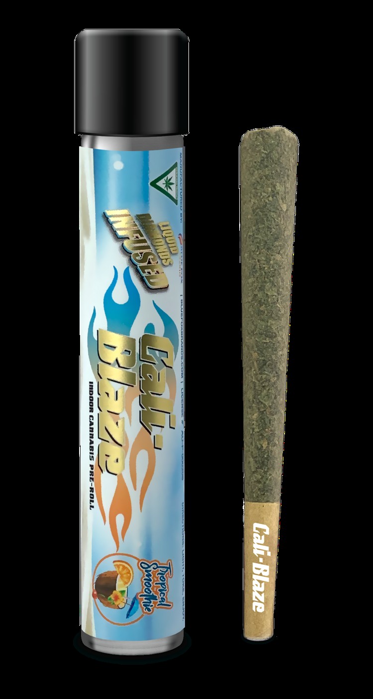 Photograph of product: CALI-BLAZE TROPICAL SMOOTHIE 1.2G LIQUID DIAMONDS