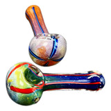 Photograph of product: Glass Color Spoon Hand Pipe | 3.5"