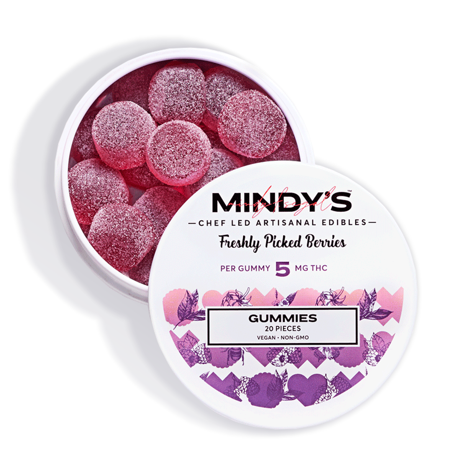 Photograph of product: Freshly Picked Berries Gummy Tin