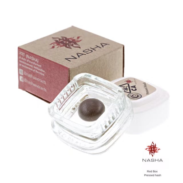 Photograph of product: Sour Diesel x NTZ 1.2g Red Pressed au chocolat - Red Pressed