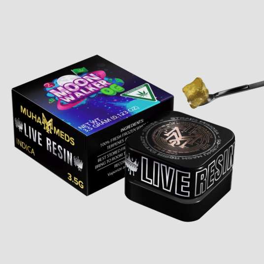 Photograph of product: Muha Meds Live Resin - Moon Walker