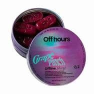 Photograph of product: Off Hours-Offline-Grape Punch- Gummies- 100mg 10ct tin