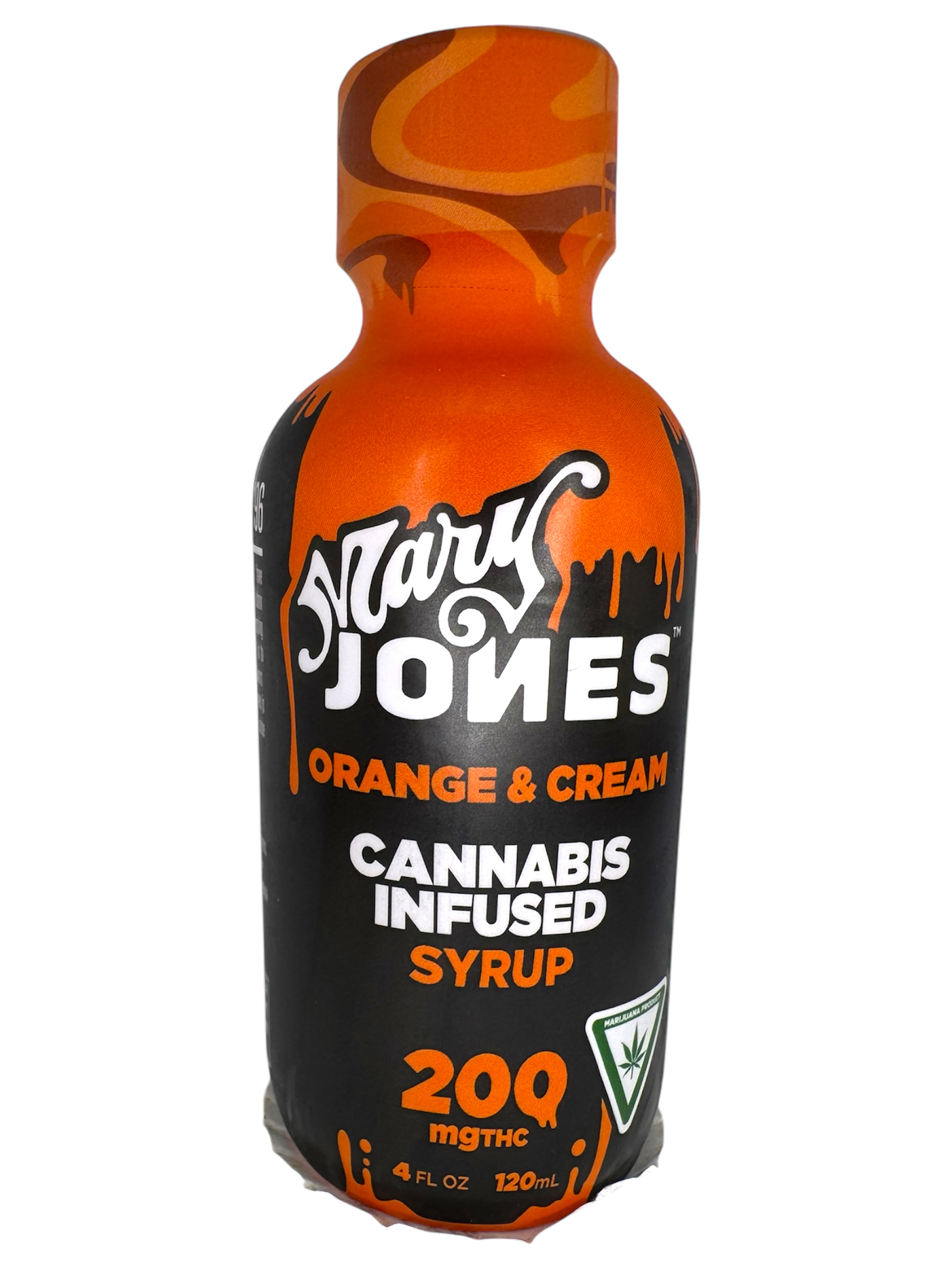 Photograph of product: 200mg Orange & Cream Thc Syrup