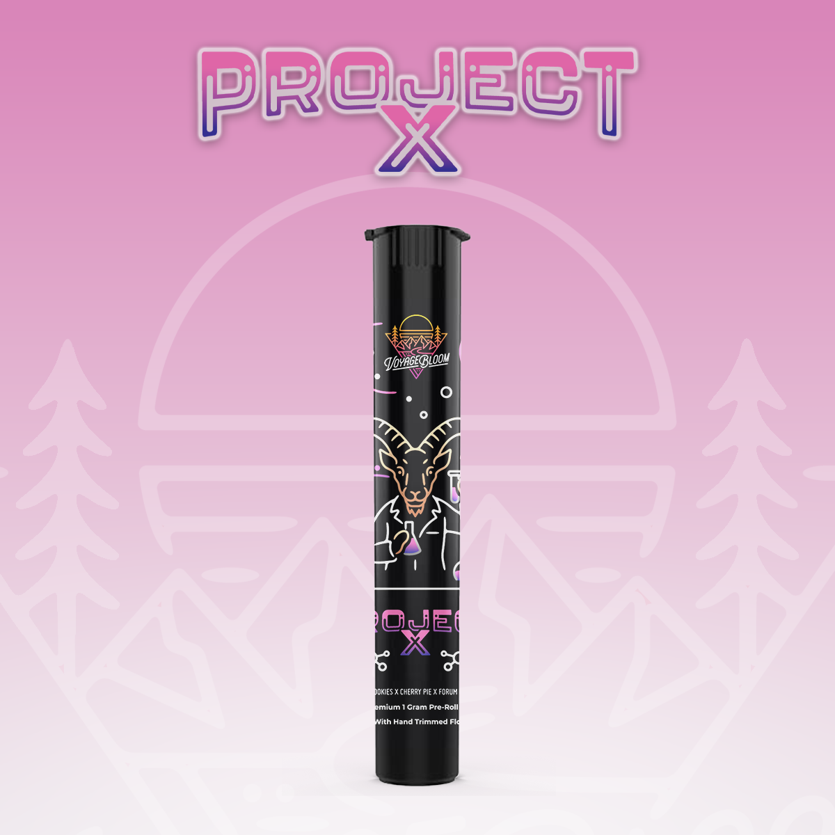 Photograph of product: Voyage Bloom - Pre-roll 1g - Project X