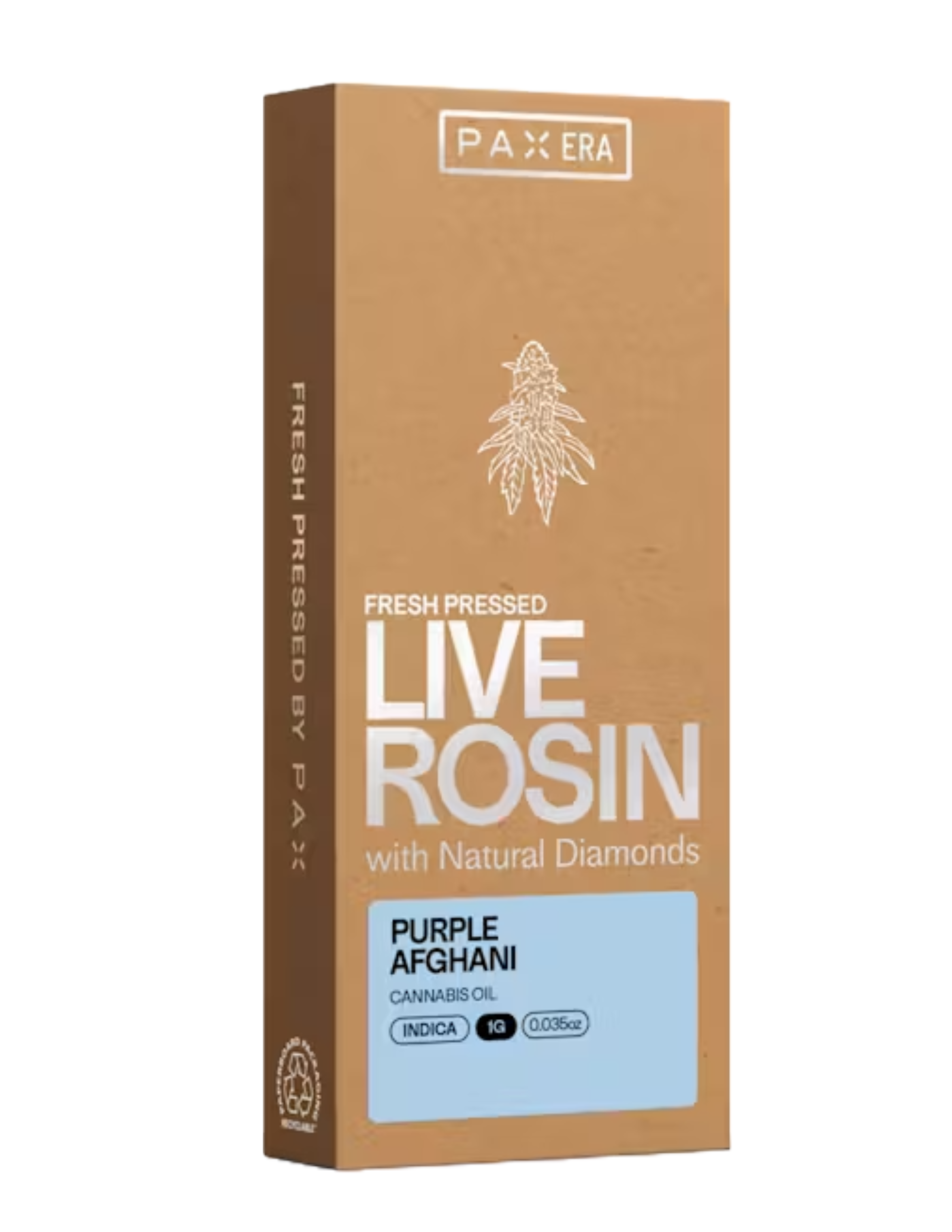 Photograph of product: PAX - FRESH PRESSED - PURPLE AFGHANI LIVE ROSIN 1000MG