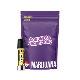 Photograph of product: BATCH 2G GOODNESS GRAPECIOUS 510 CARTRIDGE