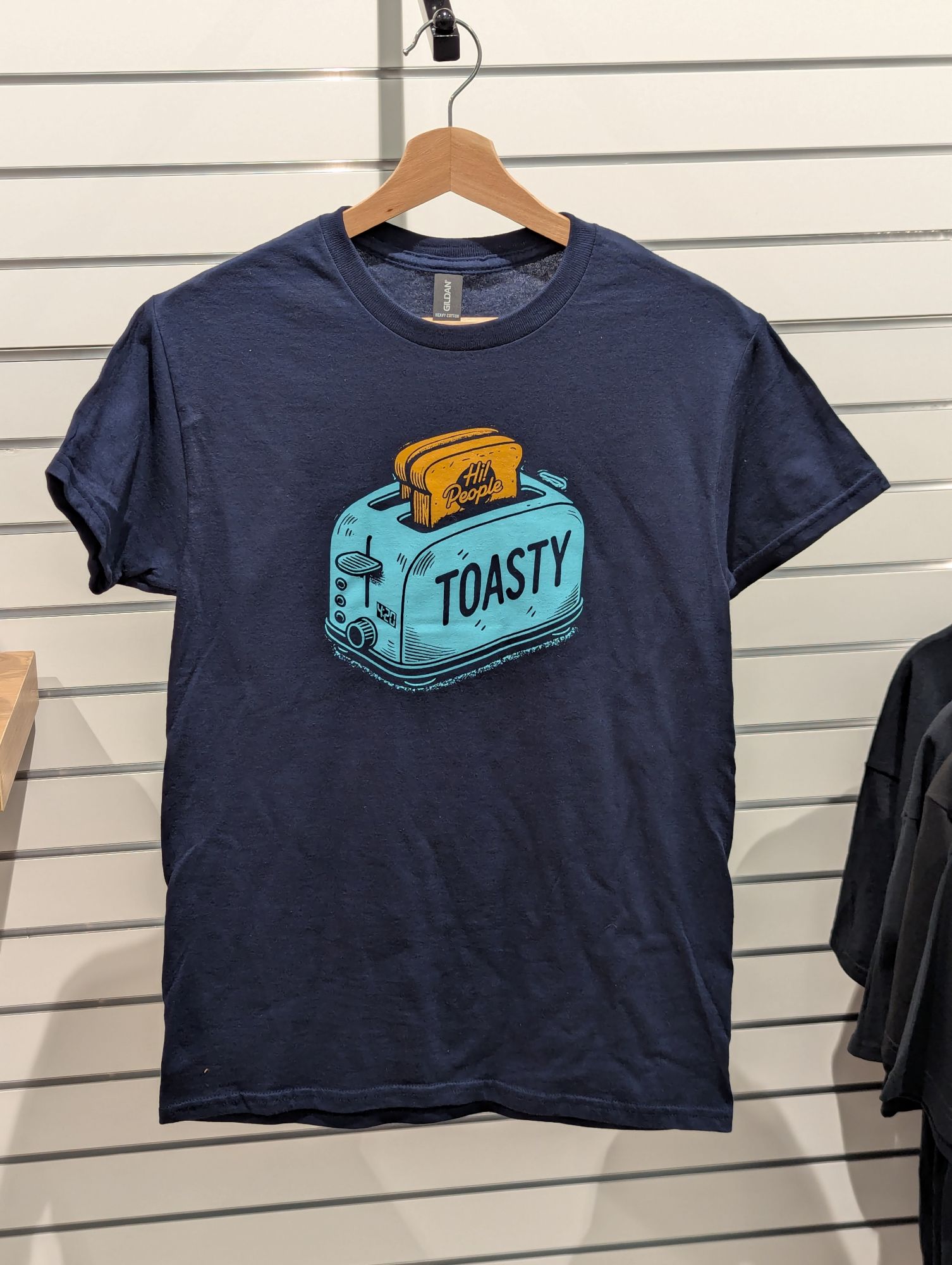 Photograph of product: Hi! People Blue Toasty T-Shirt - Large