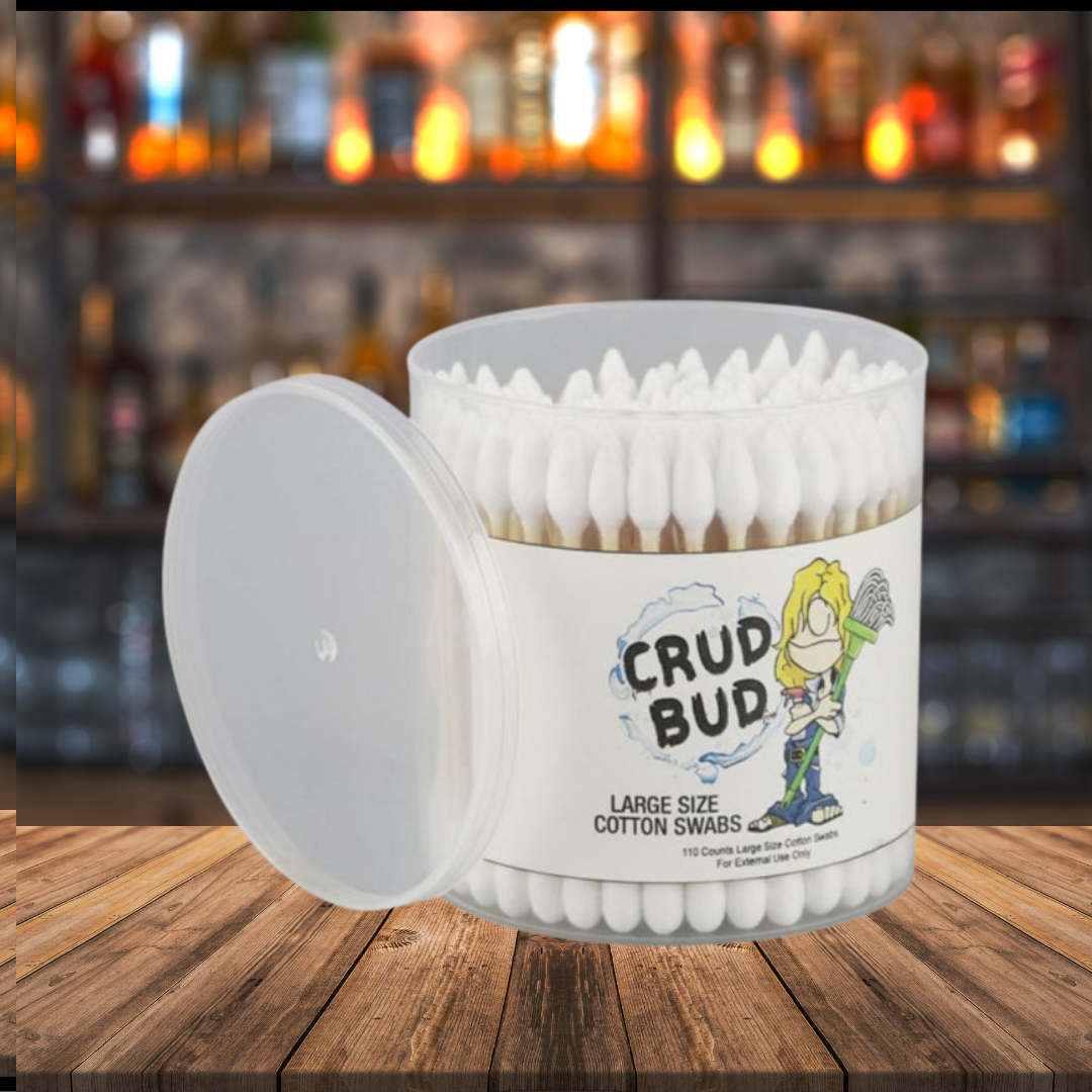 Photograph of product: Crud Bud Dual Tip Cotton Buds - 110PC TUB - BOTH