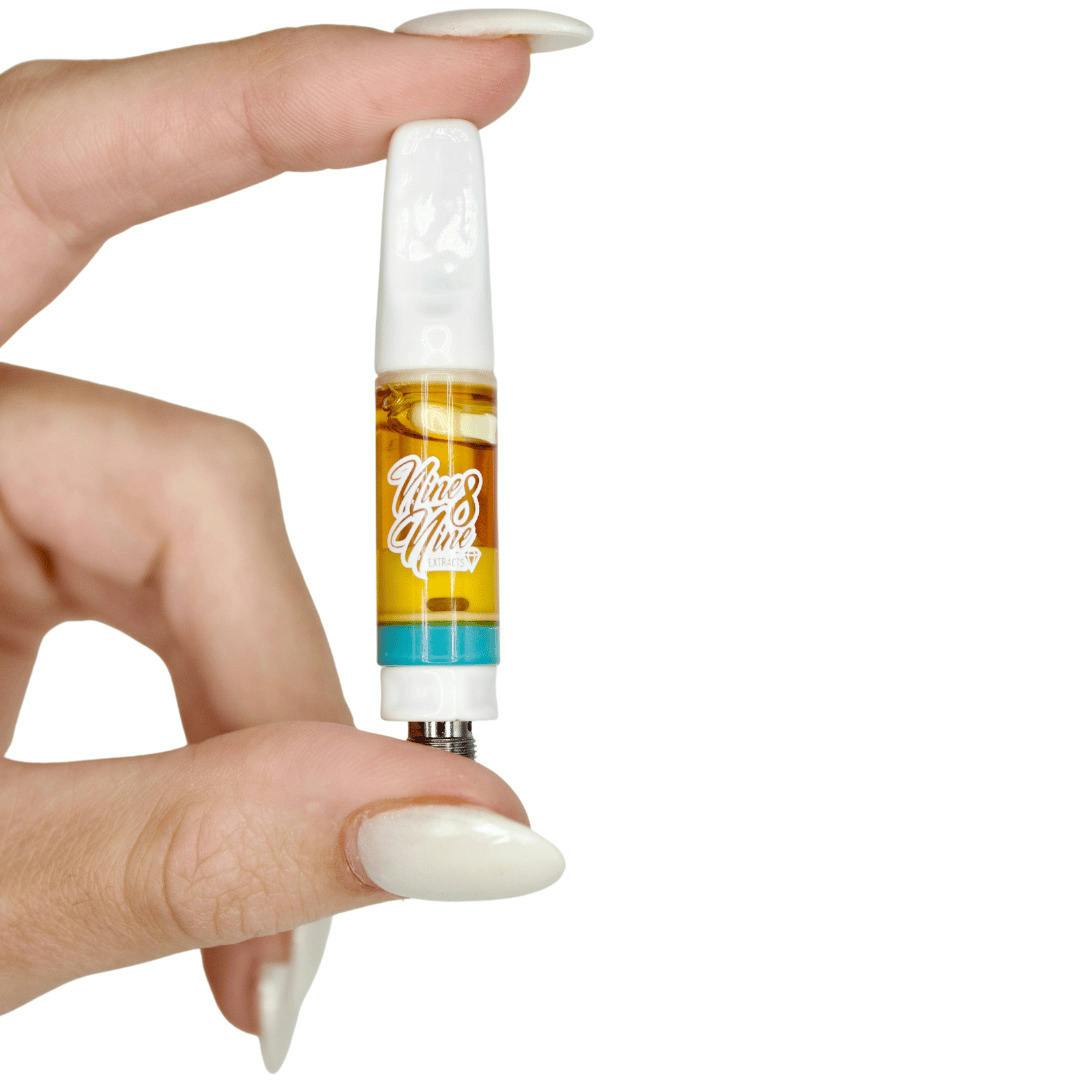 Photograph of product: Nine8Nine | 1g | Vape Live Resin | Greasy Runtz