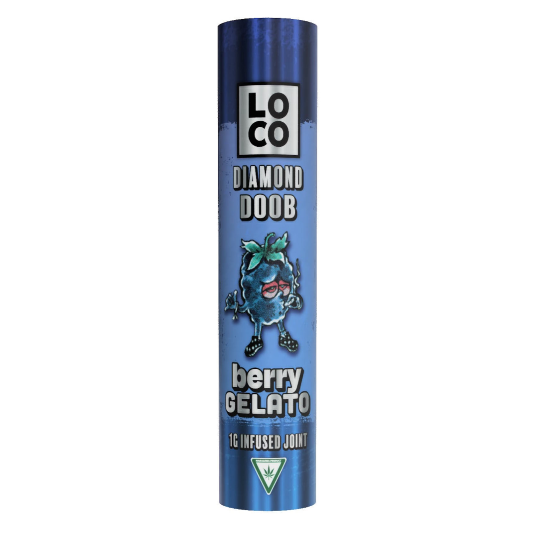 Photograph of product: LOCO | Berry Gelato | 1g Infused Pre-Roll