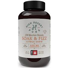 Photograph of product: High Dessert Pure | Soak & Fizz | Citrus