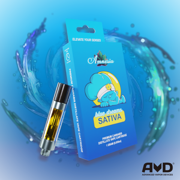 Photograph of product: AMNESIA | BLUE DREAM | 510 CART