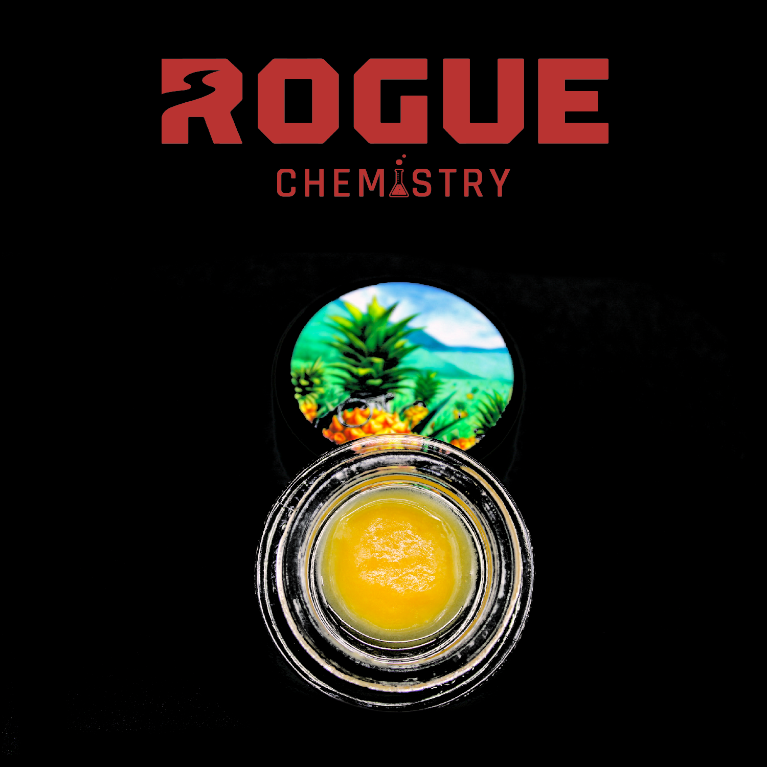 Photograph of product: HOG Pineapple Burst Live Resin Badder