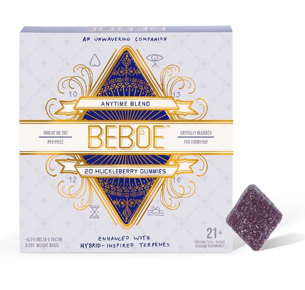 Photograph of product: Beboe: Huckleberry | 100mg | 20pk