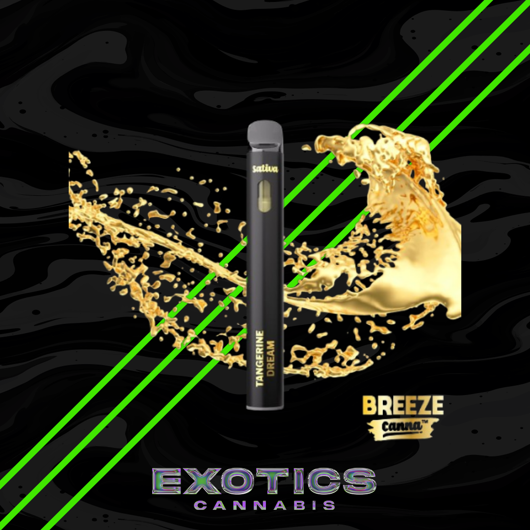 Photograph of product: Breeze Canna - Tangerine Dream Live Resin Disposable