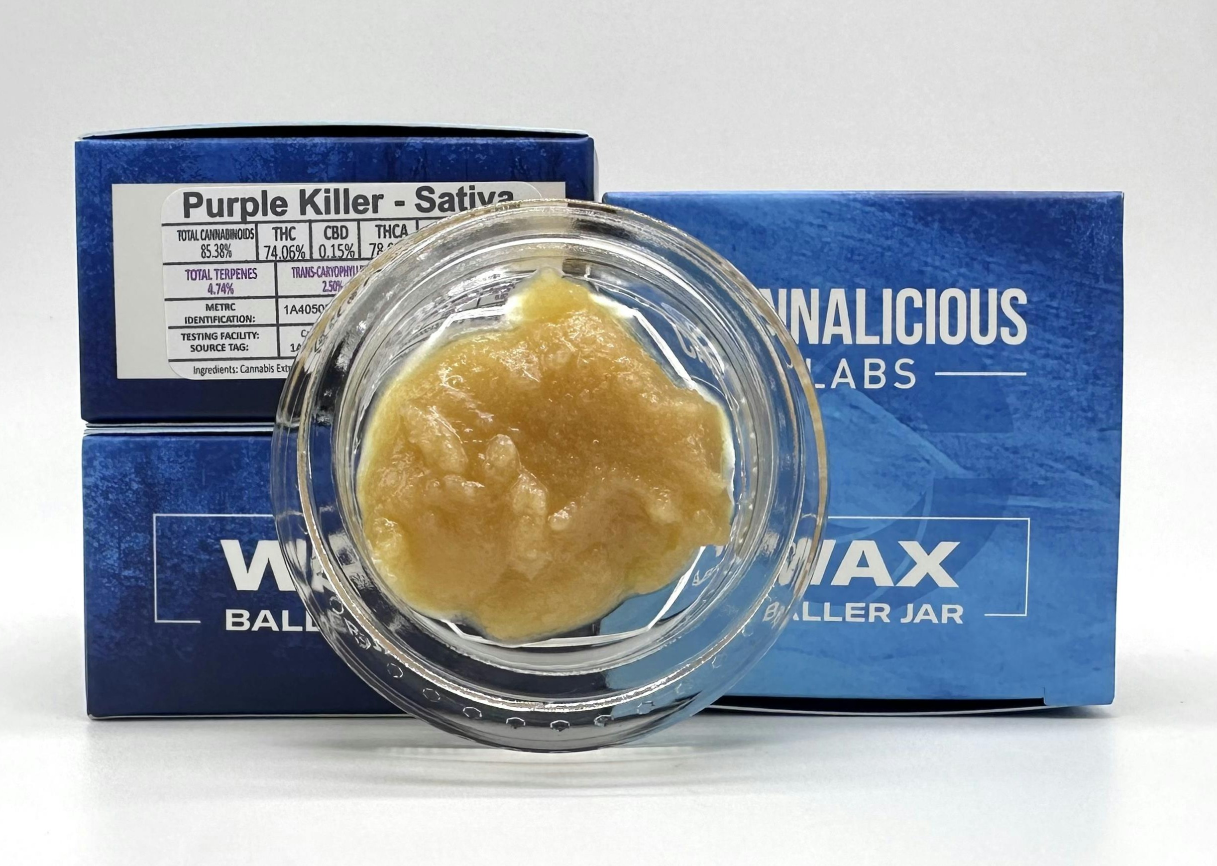 Photograph of product: Cannalicious Raspberry Cough (Oui'd) Crumble Baller