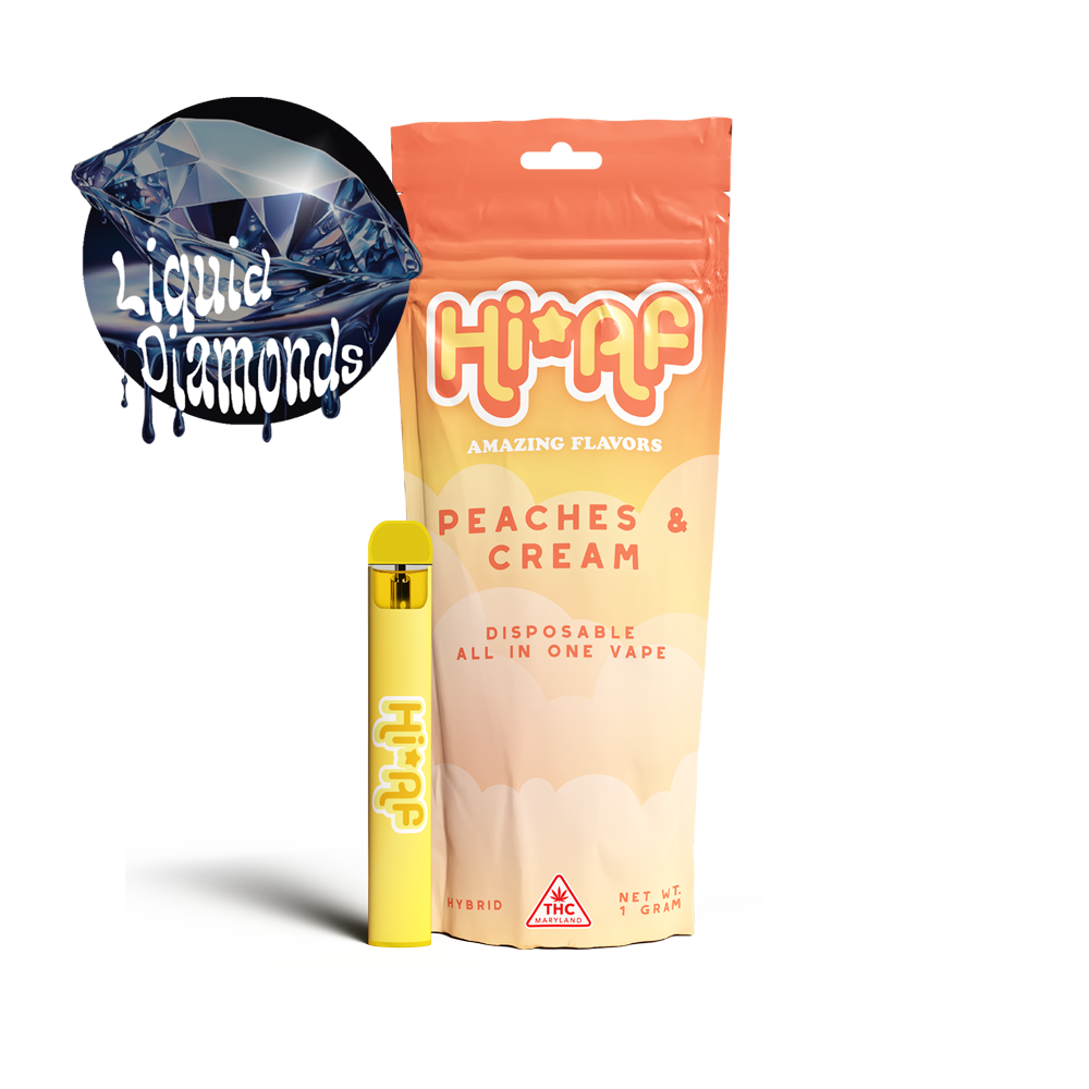 Photograph of product: HI*AF | Peaches and Cream | 1g All-In-One
