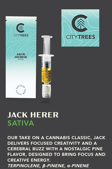 Photograph of product: City Trees | Jack Herer (S-D) .85g Applicator